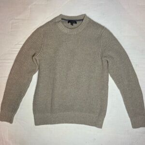 Banana Republic Men's Taupe Crewneck Sweater